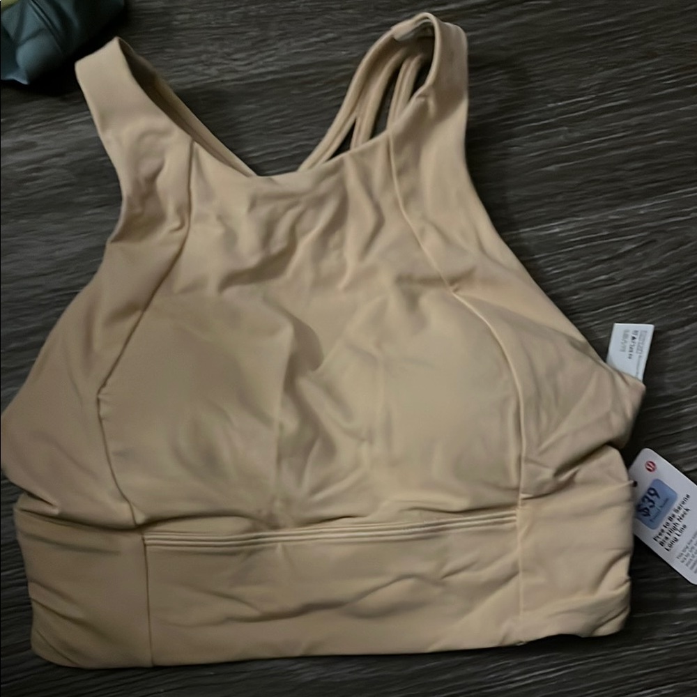 Lululemon Athletica Beige Sports Bra